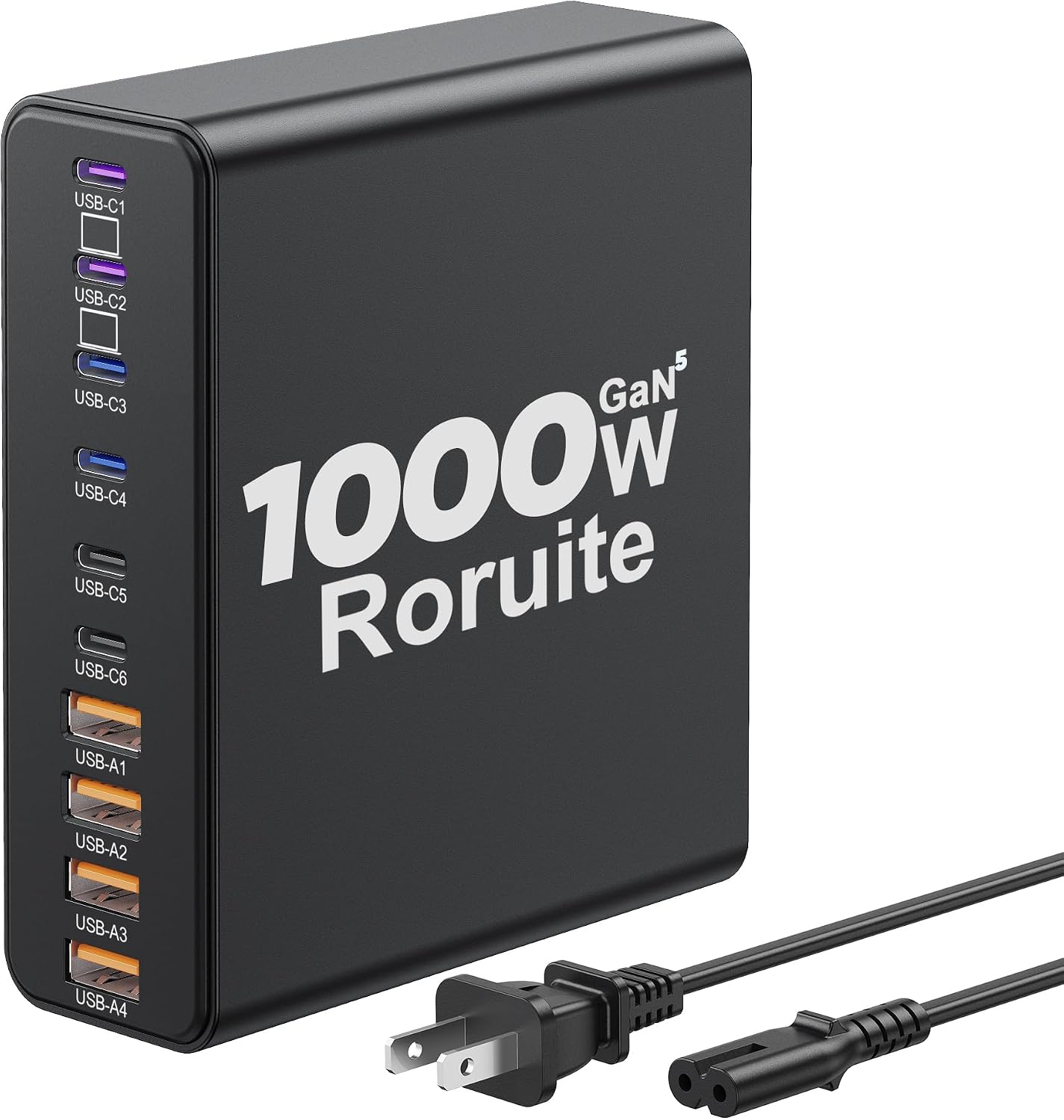 Roruite 800W USB-C Charging Station Review: 10 Ports, One Honest Catch