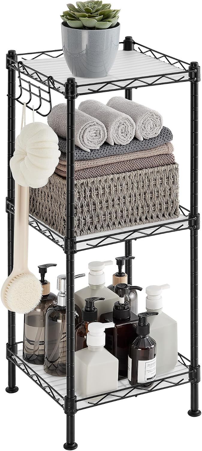 SONGMICS 3-Tier Bathroom Shelf Review: Small-Space Win