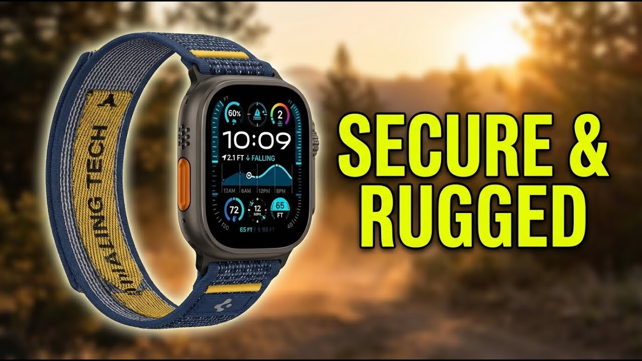 Spigen Athlex Air Apple Watch Band Review: Lightweight Fabric Tested on Ultra and Series
