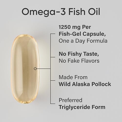 Sports Research Omega-3 Fish Oil softgels