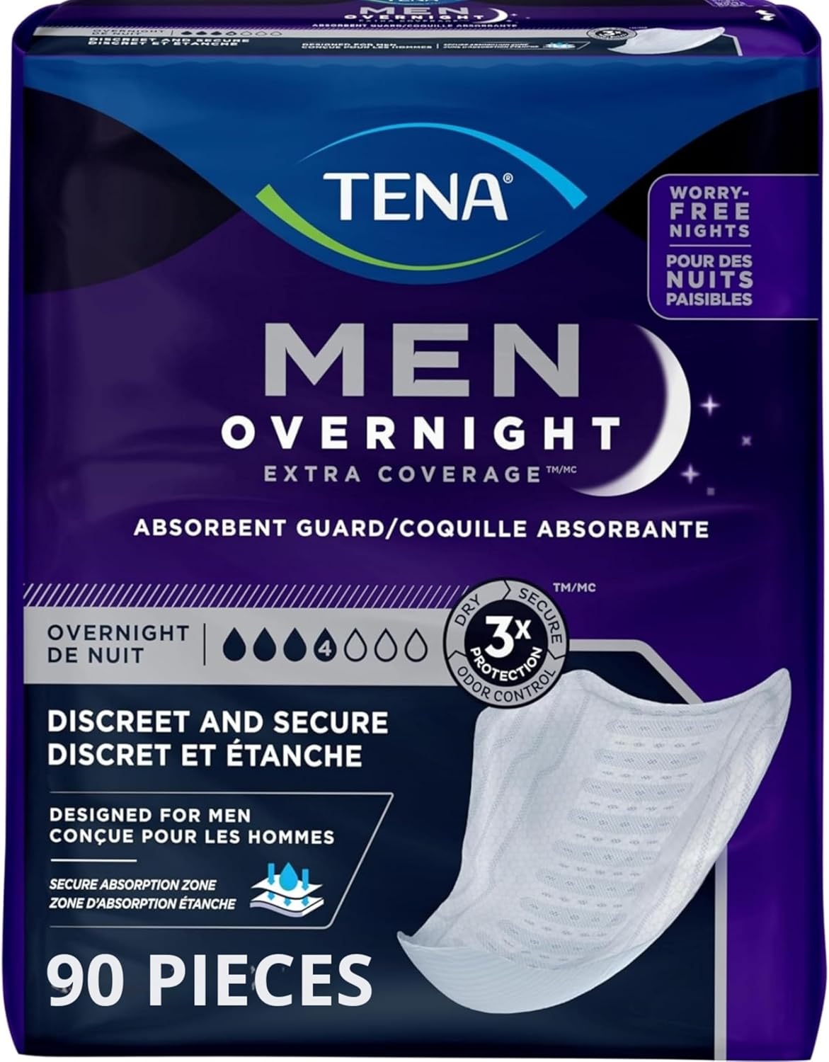 TENA Incontinence Guards for Men Review: Overnight Coverage, Tested