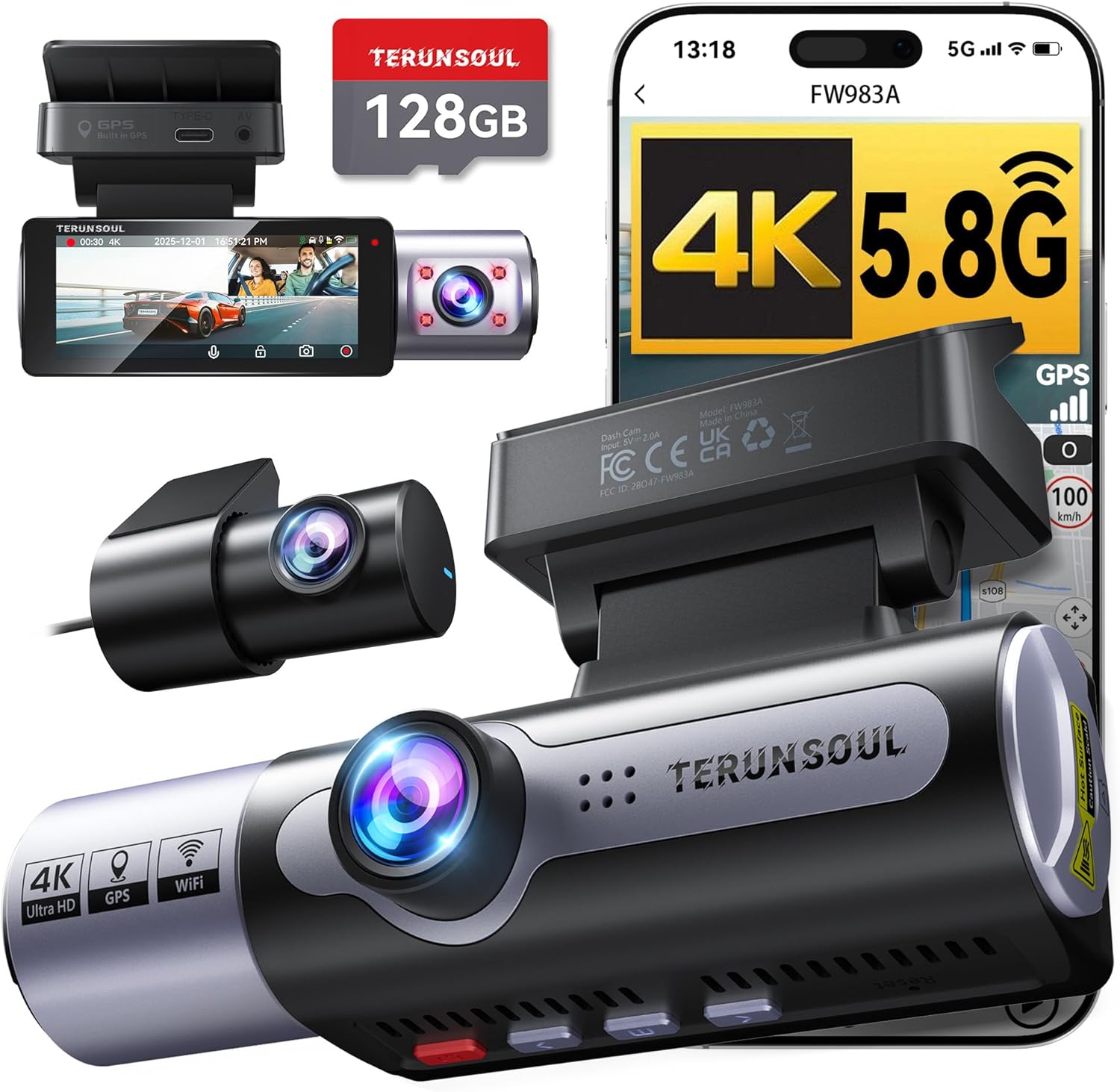 TERUNSOUL 4K 3 Channel Dash Cam Review: Triple Coverage Without the Premium Price
