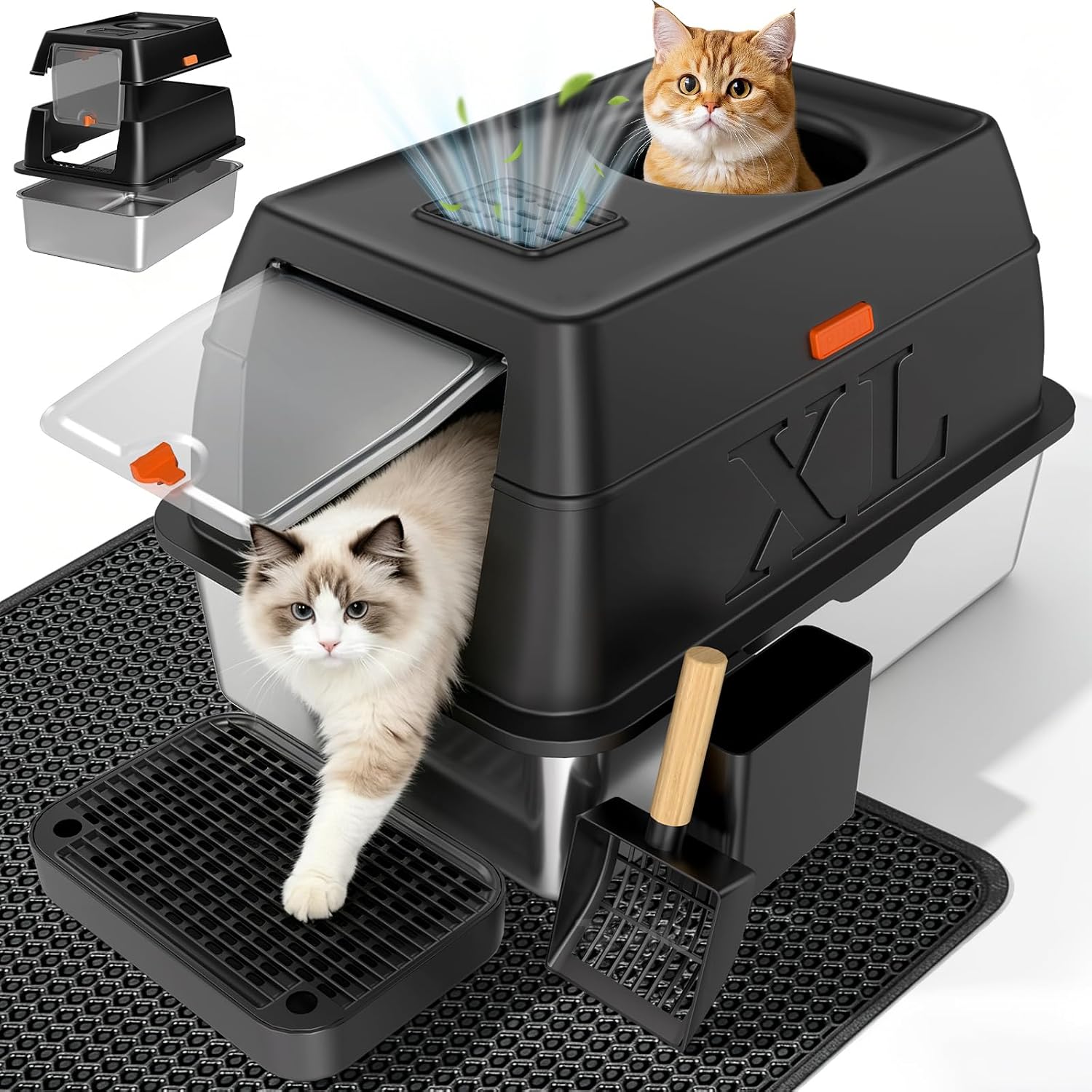 Tevila XL Stainless Steel Litter Box Review: Worth It?