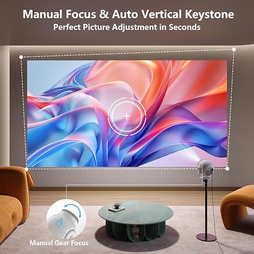 Trunera TP360 projector specification panel highlighting native 720p resolution