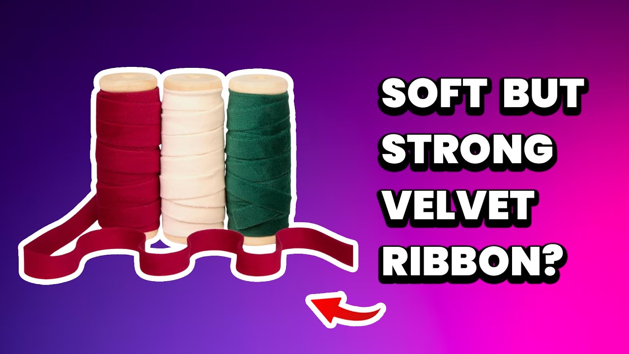 Vitalizart Velvet Ribbon Set Review: Premium Dutch Velvet for Every Craft