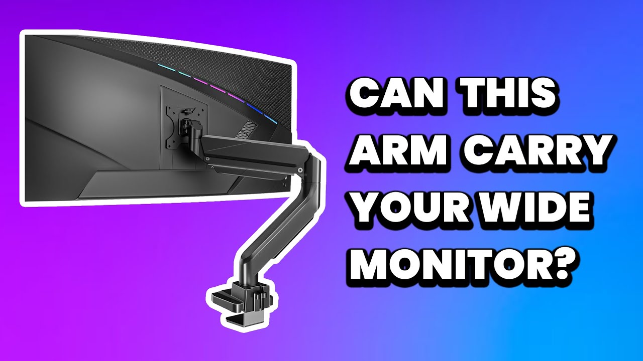WALI Ultrawide Monitor Arm Review: Heavy-Duty Support Without the Premium Price