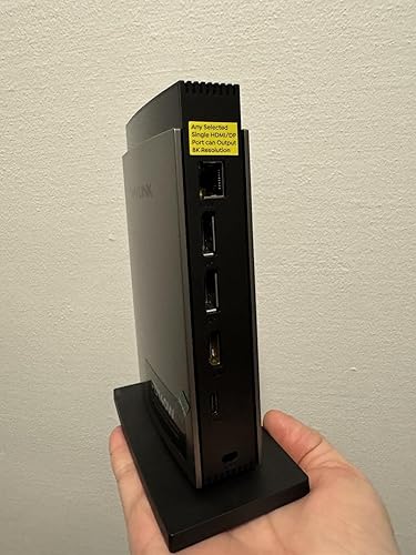 WAVLINK docking station setup with monitors