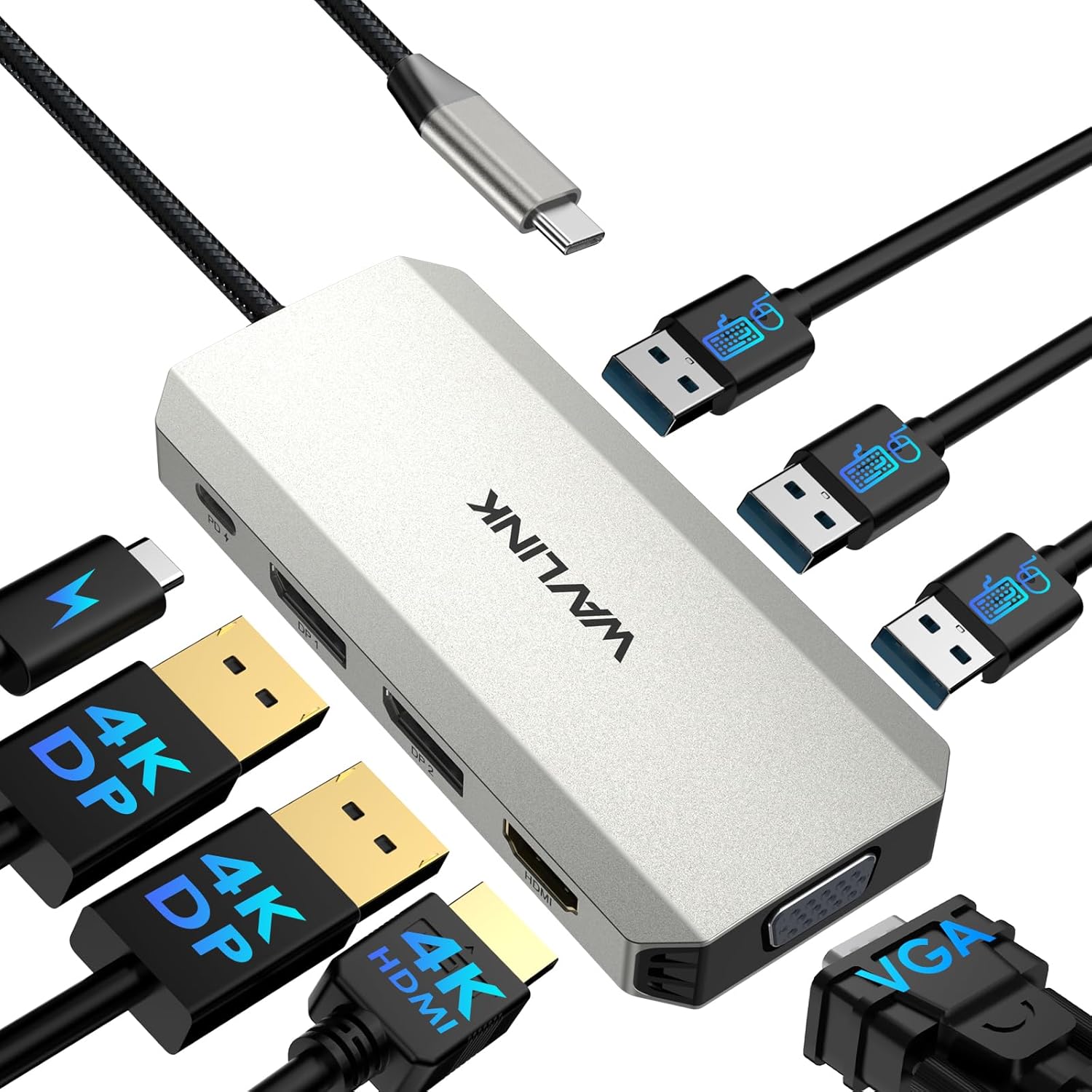 WAVLINK Quad Monitor Docking Station Review: 4 Windows Displays From One USB-C Cable