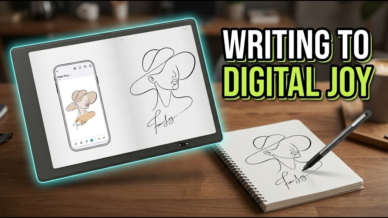 XPPen Note Plus Digital Notebook Review: Real Paper, Real-Time Sync